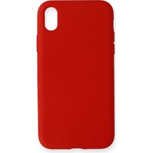 Motto Ticaret Mey Ithalat®   iPhone Xr Kılıf Nano Içi Kadife Silikon - Kırmızı