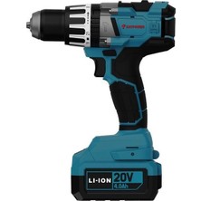 Motto Ticaret Mey Ithalat® Cat Power 4210 Akülü Darbeli Vidalama 4,0 Ah Tek Akülü