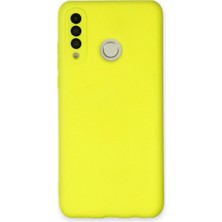 Huawei P30 Lite Kılıf Nano Içi Kadife - Sarı