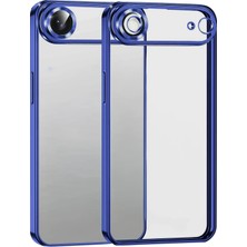 Motto Ticaret Mey Ithalat®   iPhone 17 Air  Lensli Silikon - Lacivert