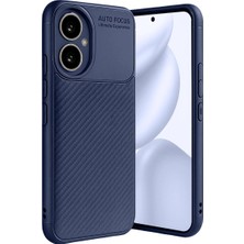 Honor 400 Kılıf Auto Fus Karbon Kapak - Lacivert