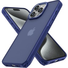 Motto Ticaret Mey Ithalat®   iPhone 15 Pro Kılıf Elegant Kapak - Lacivert
