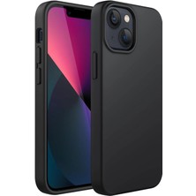 Motto Ticaret Mey Ithalat®   iPhone 14 Plus Kılıf First Silikon - Siyah