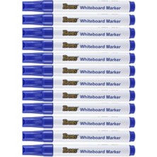 Özbience 12'li Beyaz Tahta Kalemi Seti, Siyah Renk, Kaliteli Yazım Için Ideal