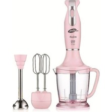 Özbience Renkli Badem Blender Seti – Güçlü ve Şık Mutfak Aksesuarı