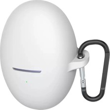 Motto Ticaret Mey Ithalat®  Huawei Freebuds 6 Hang Kılıf - Beyaz