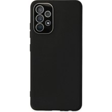 Motto Ticaret Mey Ithalat®  Samsung Galaxy A53 5g Kılıf Lansman Glass Kapak - Siyah
