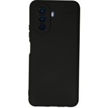 Huawei Nova Y70 Kılıf Nano Içi Kadife - Siyah