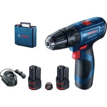 Motto Ticaret Mey Ithalat® Bosch Gsb 120-LI Profesyonel 12 Volt 2,0 Ah Çift Akülü Darbeli Delme Vidalama