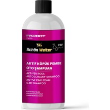 Schön Weiter Araç Oto Aktif Köpük Pembe Oto Şampuan 500ML (Parrot)
