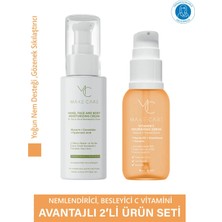 MAKE CARE Avantajlı Set,nemlendirici,c Vitamini Serum 2'li Set
