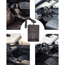 Motto Ticaret Mey Ithalat® Araç Çakmak Girişli Güç Invertörü 150W