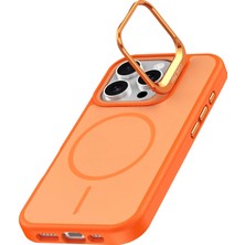 Motto Ticaret Mey Ithalat®   iPhone 16 Pro Max Flexa Magsafe Kapak - Turuncu