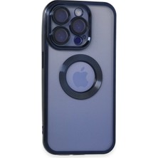 Motto Ticaret Mey Ithalat®   iPhone 15 Pro Max Kılıf Slot Silikon - Lacivert