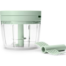 Özbience Jade Green Manuel Doğrayıcı 600ML, Pratik ve Şık Mutfak Gereci