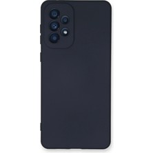 Motto Ticaret Mey Ithalat®  Samsung Galaxy A53 5g Kılıf Nano Içi Kadife Silikon - Lacivert