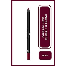 Golden Rose Dream Lips Lipliner - 524 Plum Red - Dudak Kalemi