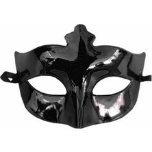 Motto Ticaret Mey Ithalat® Siyah Renk Masquerade Kostüm Partisi Venedik Balo Maskesi