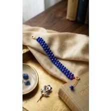Urban Bold Gece Mavisi Kristal Bileklik