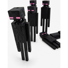 Enderman Figür Oyuncak - Dekoratif Oyun Karakteri Figürü - Koleksiyon Figürü