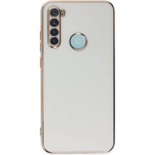 Motto Ticaret Mey Ithalat®   Redmi Note 8 Kılıf Volet Silikon - Beyaz