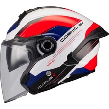 Mt Helmets mt Cosmo Sv OF515SV Icarus A5 Yazlık Motosiklet Kaskı