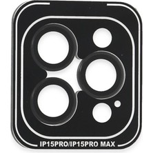 Joko Iphone 15 Pro Max Pvd Metal Kamera Lens - Siyah