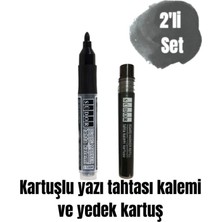 Özbience Çocuklar Için Renkli Yazı Tahtası Kalem Seti ve Yedek Kartuşlar