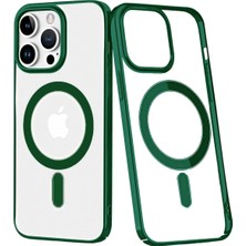 Motto Ticaret Mey Ithalat®   iPhone 14 Pro Max Kılıf Element Magneticsafe Sert Kapak - Köknar Yeşili