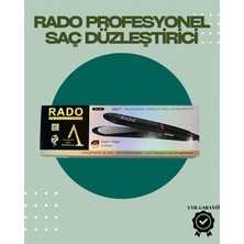 Zero Land Cosmotex Rado RD-446 – Titanyum Seramik, 2.5 Metre Kablo, Hızlı Isınan Saç Düzleştirici