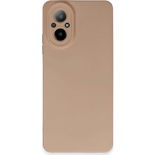 Realme 12 Lite Kılıf Nano Içi Kadife - Pudra