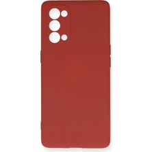 Motto Ticaret Mey Ithalat®   Reno 5 Pro Kılıf Nano Içi Kadife Silikon - Kiremit