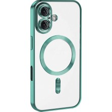 Iphone 16 Plus Kılıf Kross Magneticsafe Kapak - Turkuaz