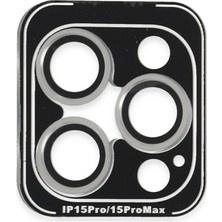 Joko Iphone 15 Pro Max Pvd Metal Kamera Lens - Gümüş