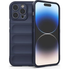 Motto Ticaret Mey Ithalat®   iPhone 15 Pro Max Kılıf Optimum Silikon - Lacivert