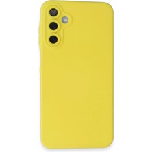 Motto Ticaret Mey Ithalat®  Samsung Galaxy A25 5g Kılıf Nano Içi Kadife Silikon - Sarı