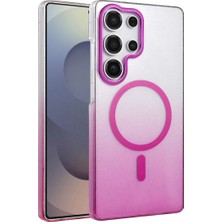 Galaxy S23 Ultra Glossy Magsafe Kapak - Mor