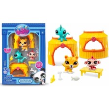 Motto Ticaret Mey Ithalat® 3005158 Littlest Pet Shop Minişler Orman Oyun Seti S1 -