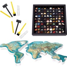 Toyfest Dünyanın Kayaları ve Mineralleri Araştırma Seti 3D Puzzle