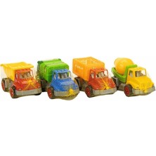 Asya Oyuncak BMD451 Standlı Filede Kamyon 4 Model(Belirtilen Tekli Satış Için Adet Fiyatıdır.)