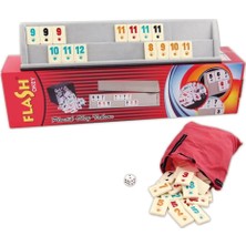 Motto Ticaret Mey Ithalat® 1010129 Flash Plastik Okey Takımı ,star Okey