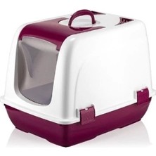 Motto Ticaret Mikopet Kapalı Küçük Kedi Tuvaleti