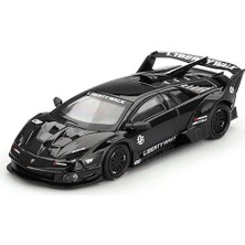 Toyfest Mini Gt 1/64 Lamborghini Lb-Silhouette Works Murcıelago Gt Evo Black - Blister Paket