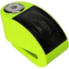 Zovii Alarmlı Motosiklet Disk Kilidi 6mm 120 Db Sarı