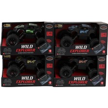 Motto Ticaret Mey Ithalat®  CR1952 Kumandalı Şarjlı Wild Explorer Off Road Jeep -Can Oyuncak