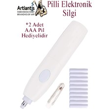 Özbience Elektronik Pilli Silgi, Otomatik, Taşınabilir, Elektrikli, Kalem ve Eskiz Için