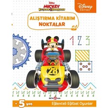 Motto Ticaret Mey Ithalat®  Eğitsel Mickey ve Çılgın Yarışçılar Alıştırma Kitabım Noktalar