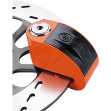 Zovii Alarmlı Motosiklet Disk Kilidi 6mm 120 Db Kırmızı