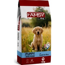 Famsy Kuzulu Yavru Köpek Maması 15 kg