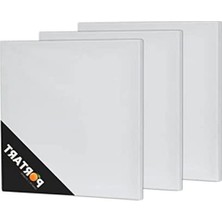 Cekar Store Tuval 50X50 cm 3'lü Paket